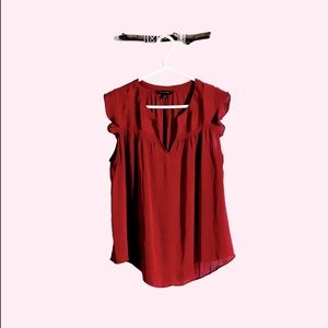 Banana Republic Cap Sleeved Blouse